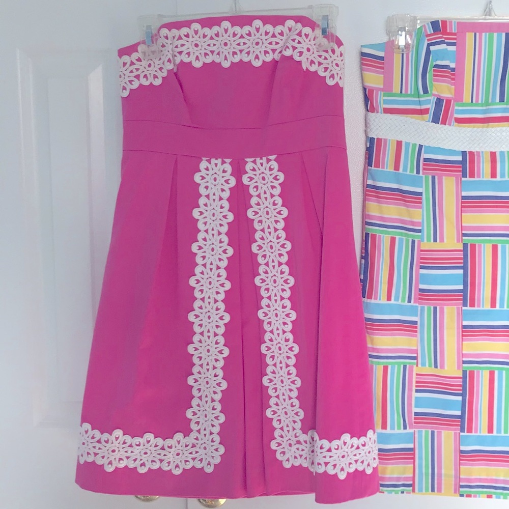 Lilly Pulitzer strapless sundress